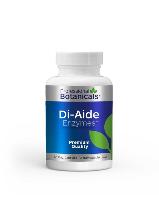 Professional Botanicals DI-AIDE bottle front view promoting digestive support