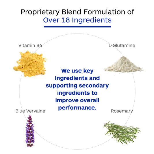 Close-up of rosemary leaves from Calm Attention for cognitive balance