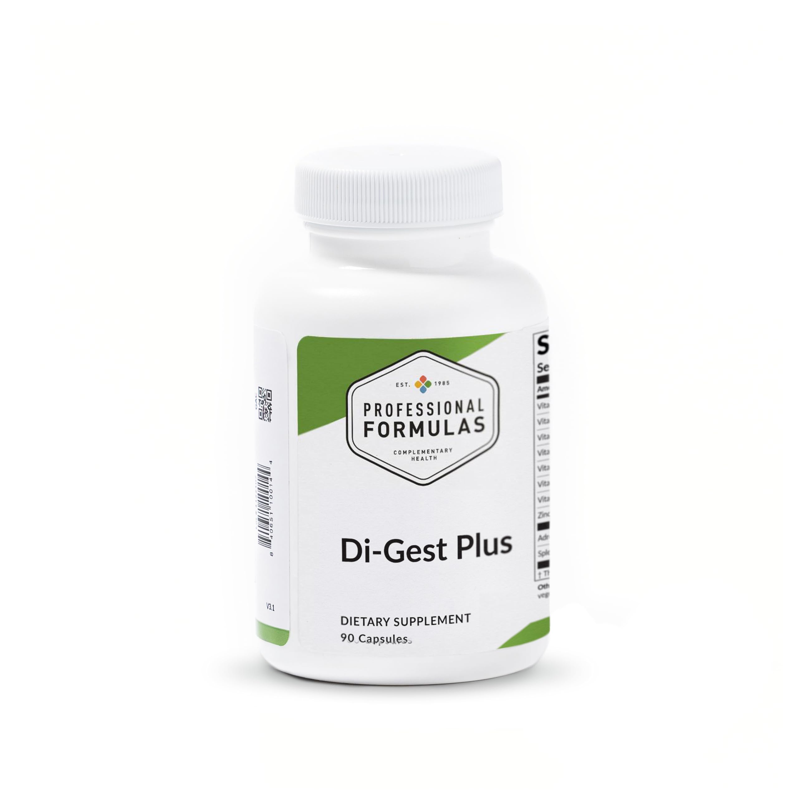 Professional Formulas Di-Gest Plus bottle front, digestion support
