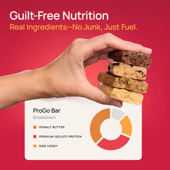 Collagen blend in ProGo bars added for daily activity support.