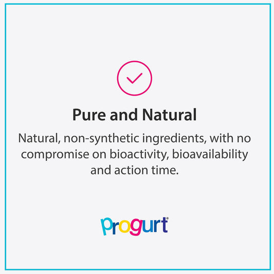 PROGURT Human Probiotic Isolates for optimal gut colonization and immune balance.