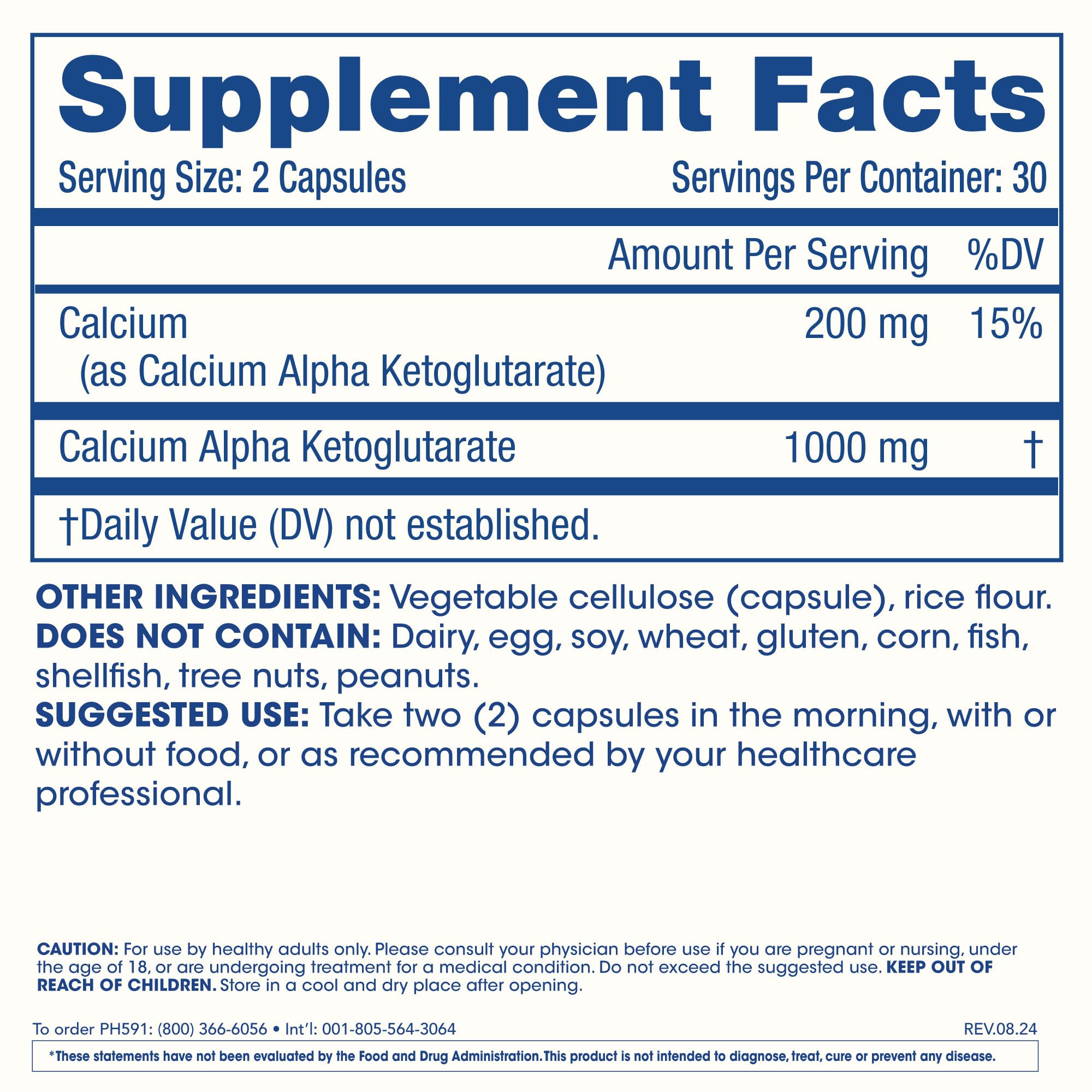 ProHealth Ca AKG third-party lab results highlight transparency and purity.