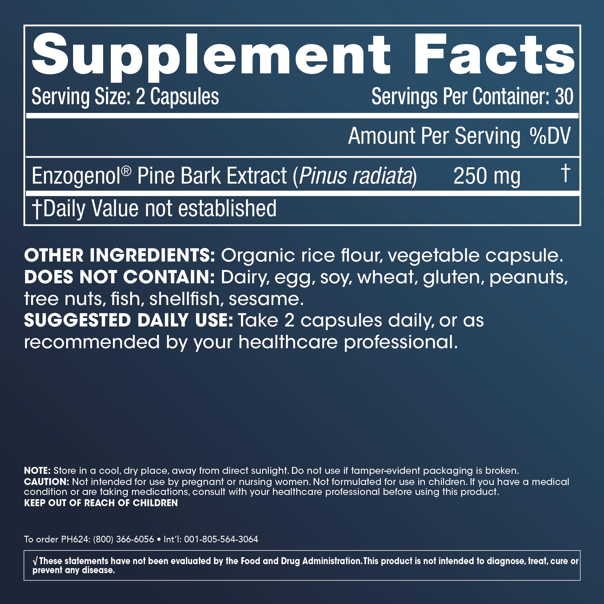 ProHealth Enzogenol bottle with capsules for daily wellness use