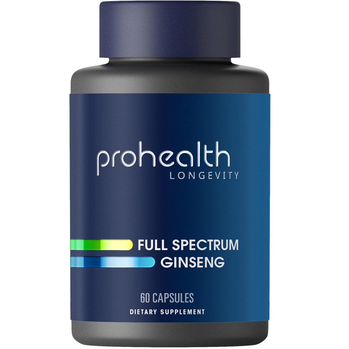 ProHealth Full Spectrum Ginseng bottle for steady energy and focus on the go.