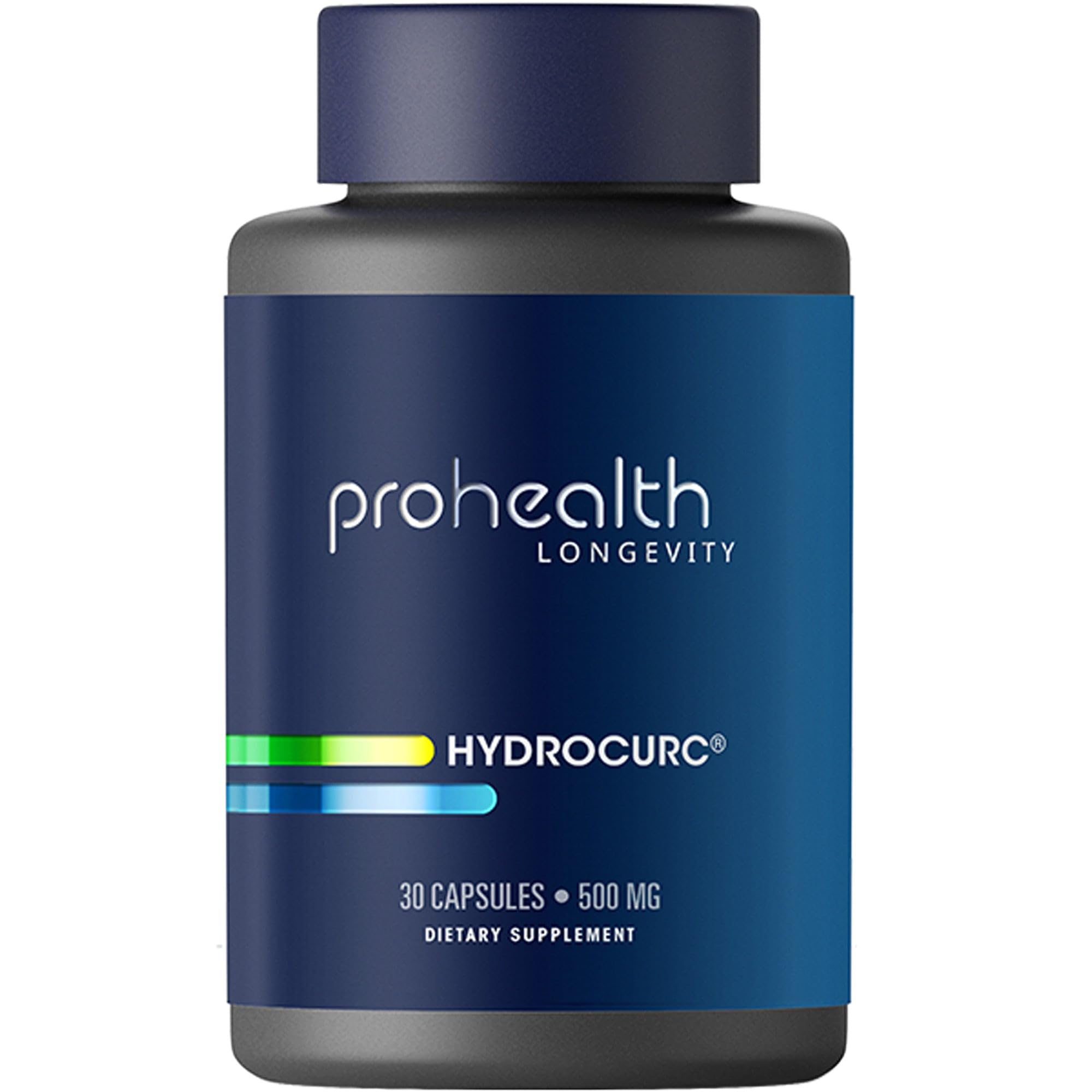 ProHealth HydroCurc bottle front view highlighting convenient daily wellness support.