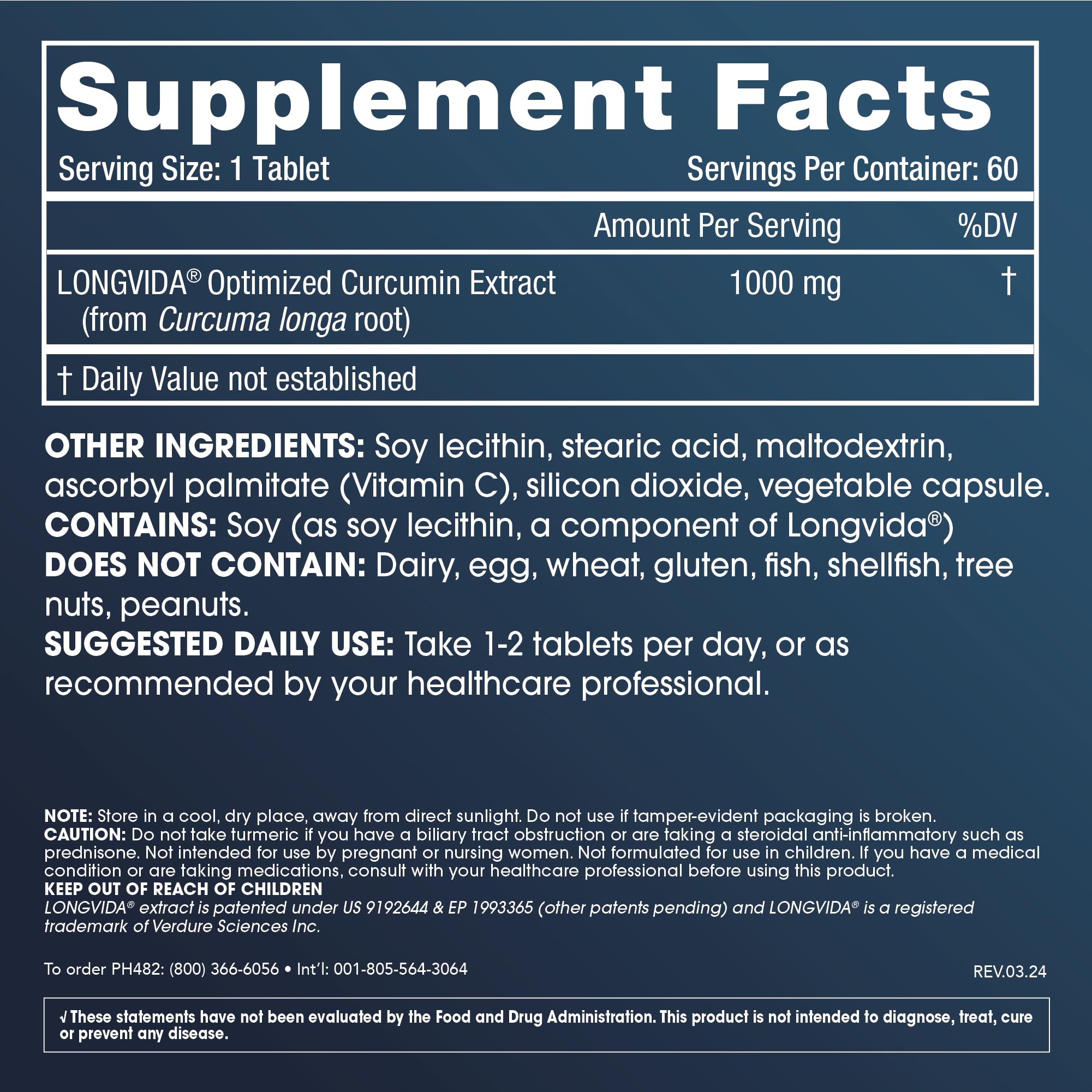 Close-up of ProHealth Longevity Longvida tablets for daily wellness support.