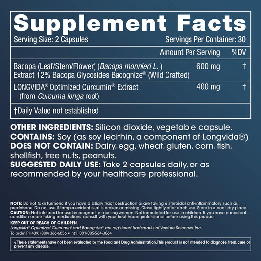 ProHealth Longvida Curcumin capsules close-up for ongoing daily use.