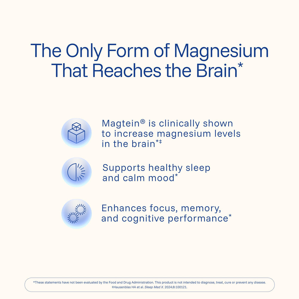 ProHealth Magtein label detail highlighting purity and USA manufacturing.
