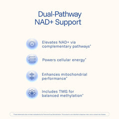 ProHealth NMNR Pro Synergy with TMG ingredient indicates balanced nutrient pairing.