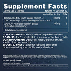 ProHealth Optimized Curcumin capsules closeup for easy daily use and focus