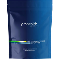 ProHealth Pure Collagen Peptides tub front showing the product for daily skin and hair support.