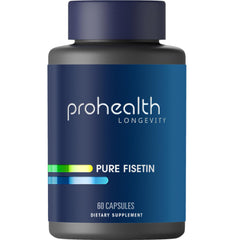 ProHealth Pure Fisetin bottle with capsules for daily wellness