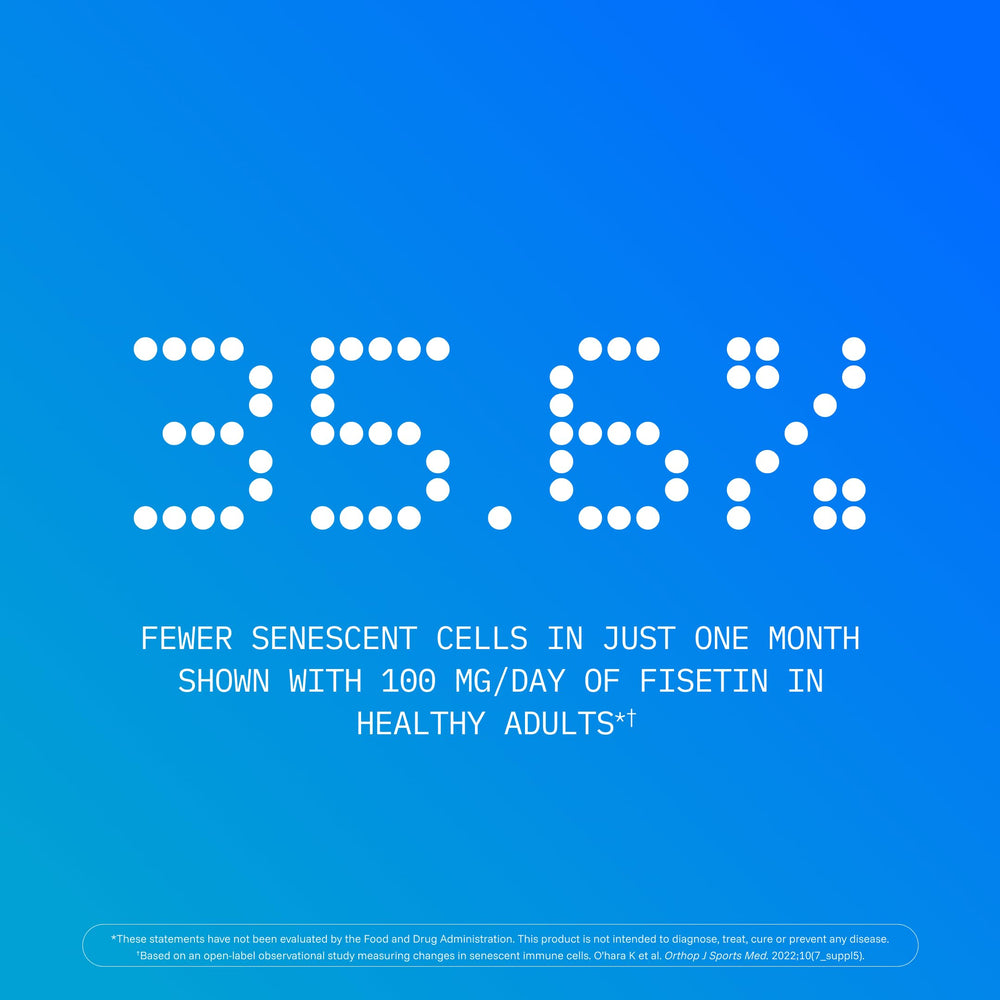 ProHealth Pure Fisetin third-party testing label for transparency