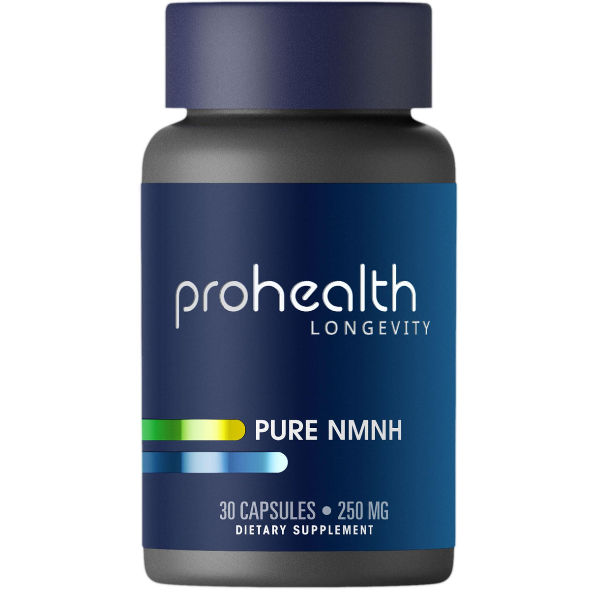 ProHealth Pure NMNH 250 mg bottle shown for NAD+ support in daily routines