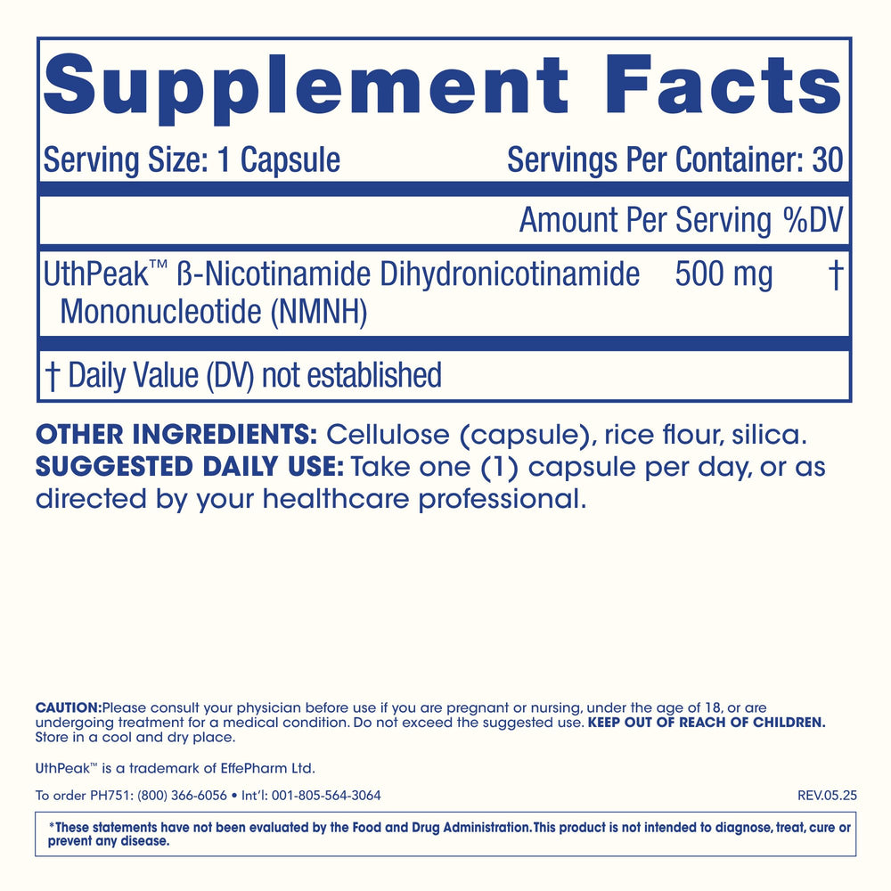 ProHealth Pure NMNH bottle pour demonstrates effortless dosing.