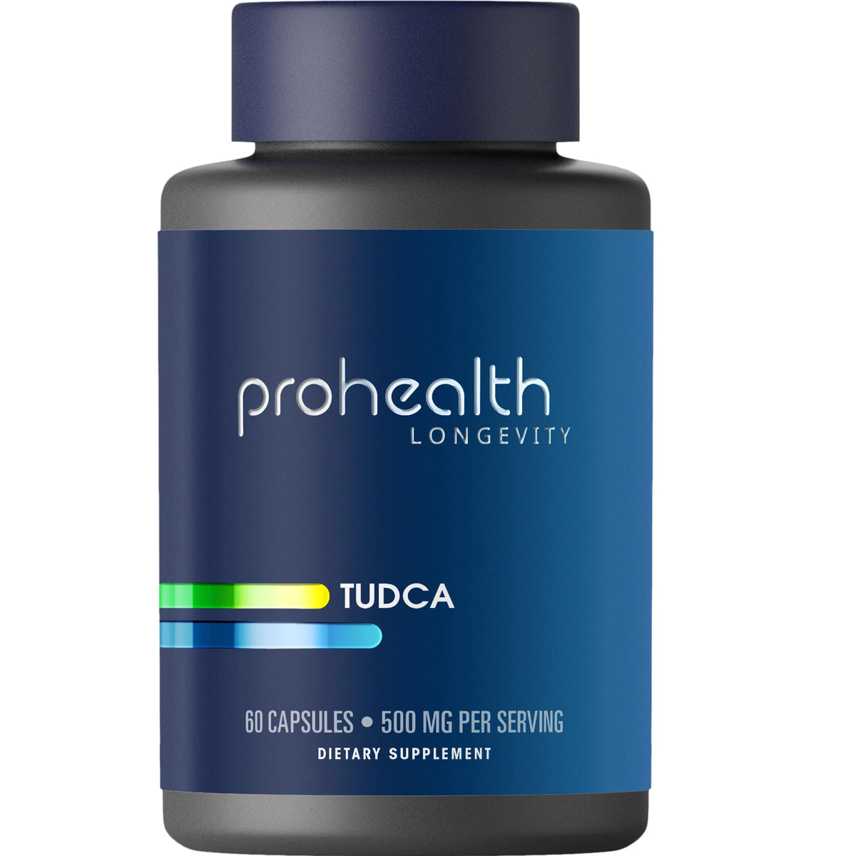 ProHealth Pure TUDCA bottle front view highlighting 60 capsules for liver support.