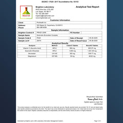 Tablets arranged for daily use in ProHealth Quercetin and Bromelain Complex