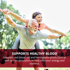 Prohemia iron availability complex emphasizes multiple iron sources for absorption.