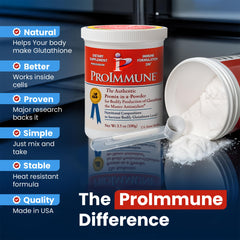 USA-made ProImmune seal emphasizes domestic production and quality.