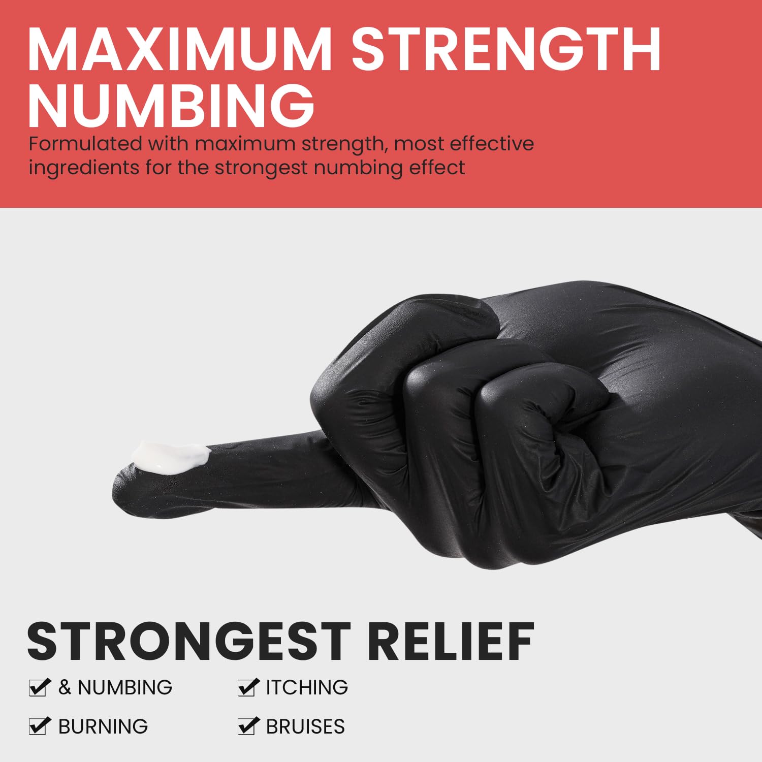 Proinnate NumbMax packaging highlights odor free non greasy formula