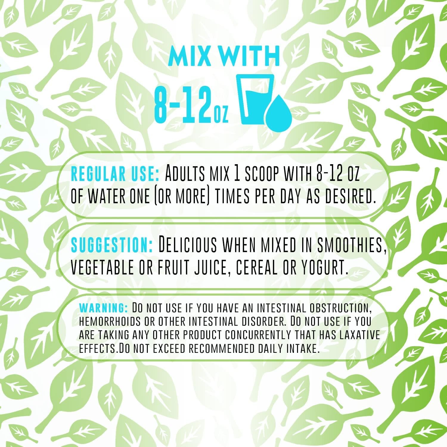 Project AD Fiber+ mango smoothie mix ready to blend for easy digestion.