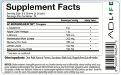 Project AD Life Good Morning Detox bottle ingredients overview for informed use
