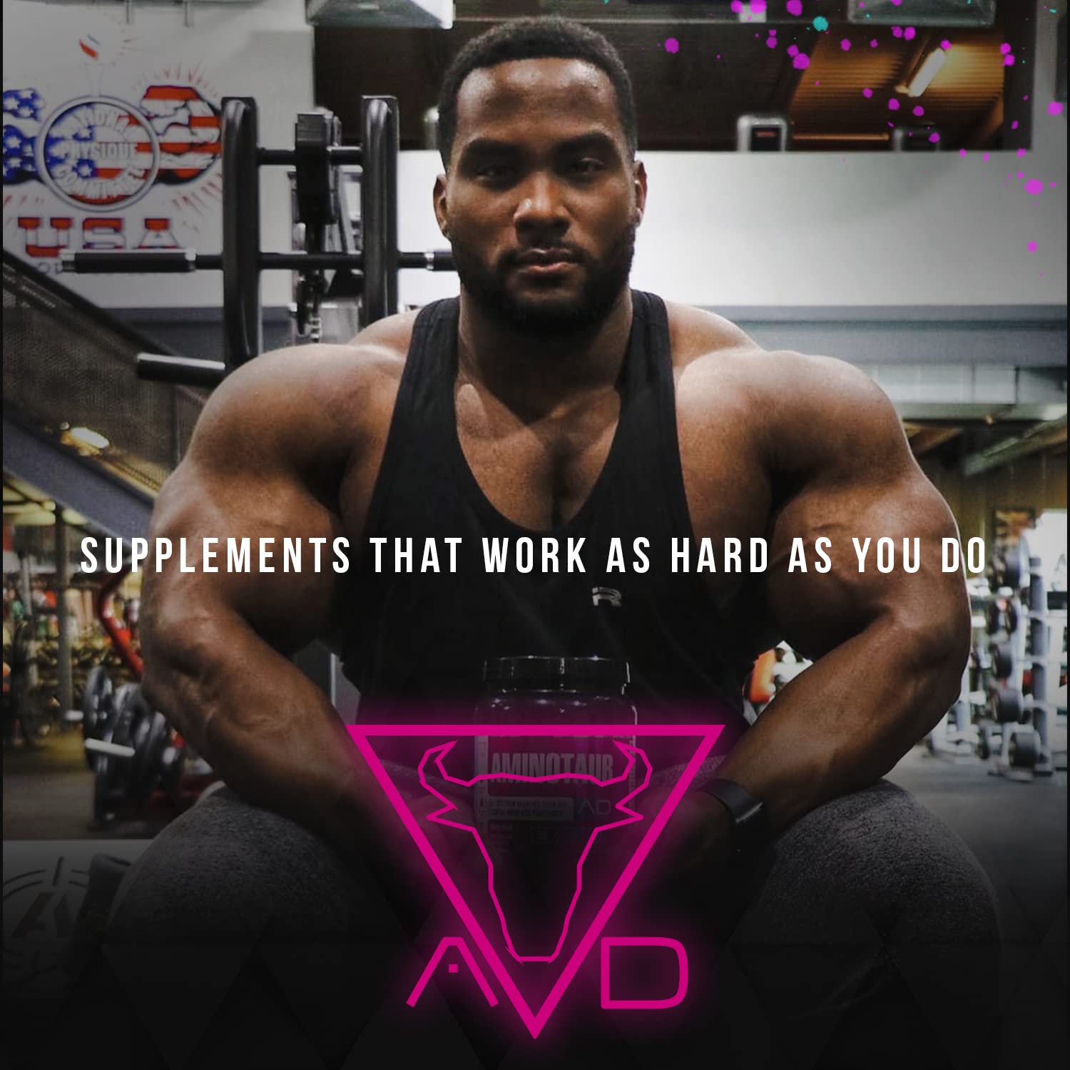 PROJECT AD MATADOR energy-boost visual representing focus without stimulants