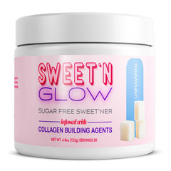 Project Ad Sweet N Glow bottle pour demonstrates easy use for daily beauty routines
