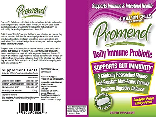 PROMEND label-design closeup communicates product details for informed dosing.