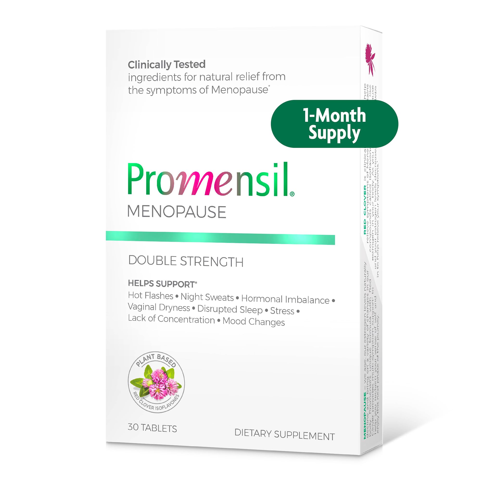 Promensil daily tablet dosing supports menopause management with consistent timing.