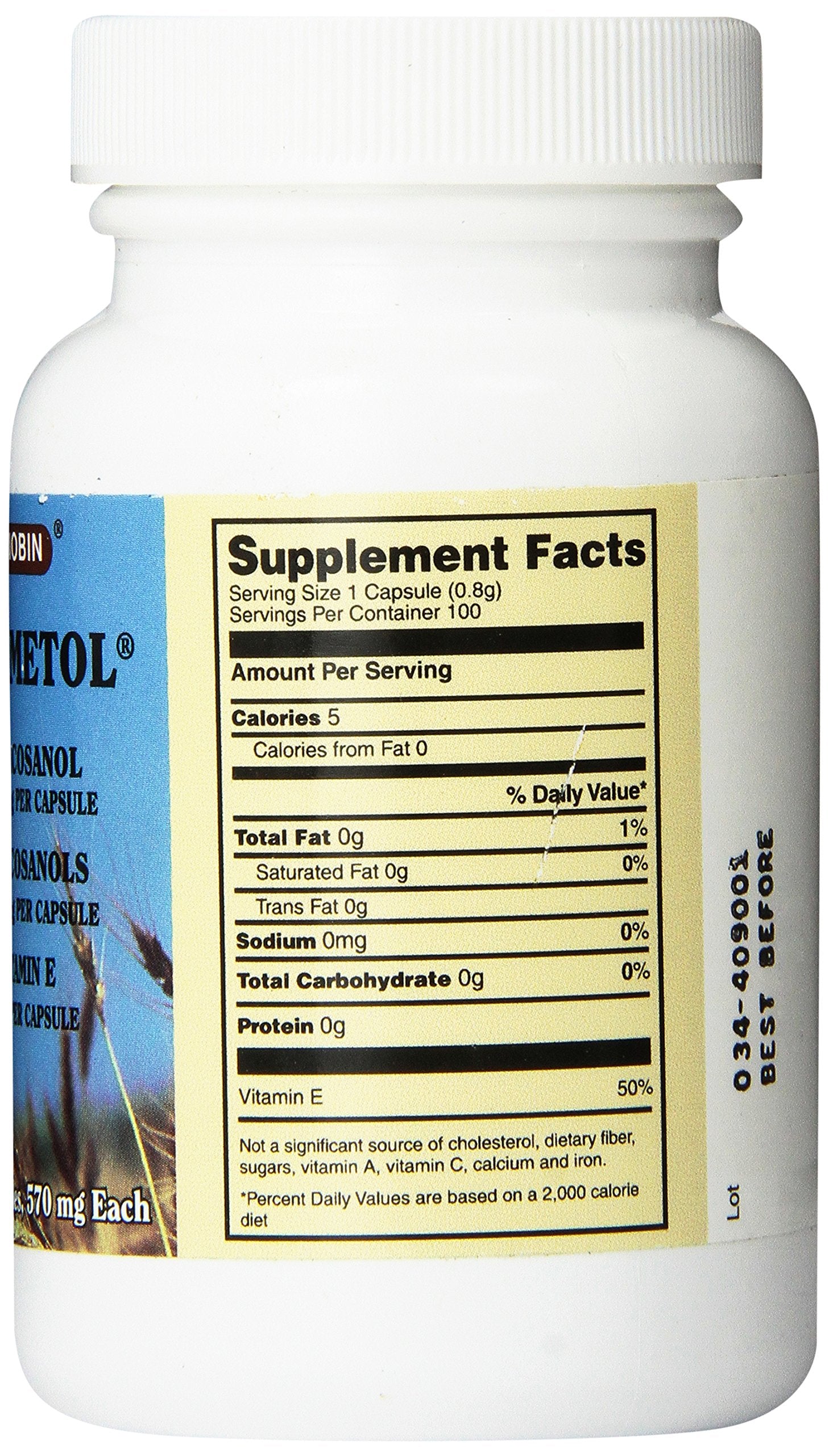 Prometol wheat germ oil concentrate label with d-alpha tocopherol on display.