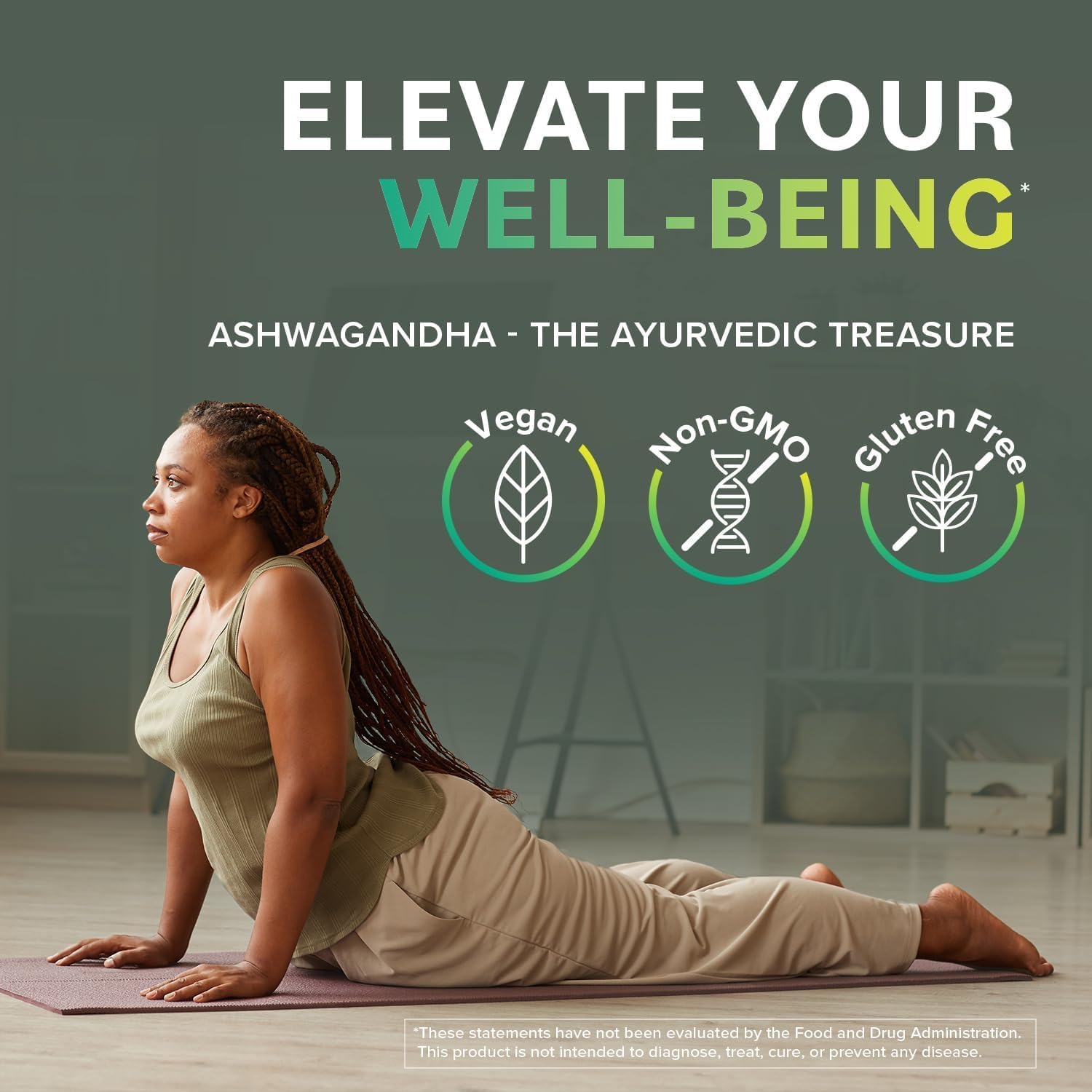 Prominent Nutrition Ashwagandha 60 vegan capsules pack for easy routine
