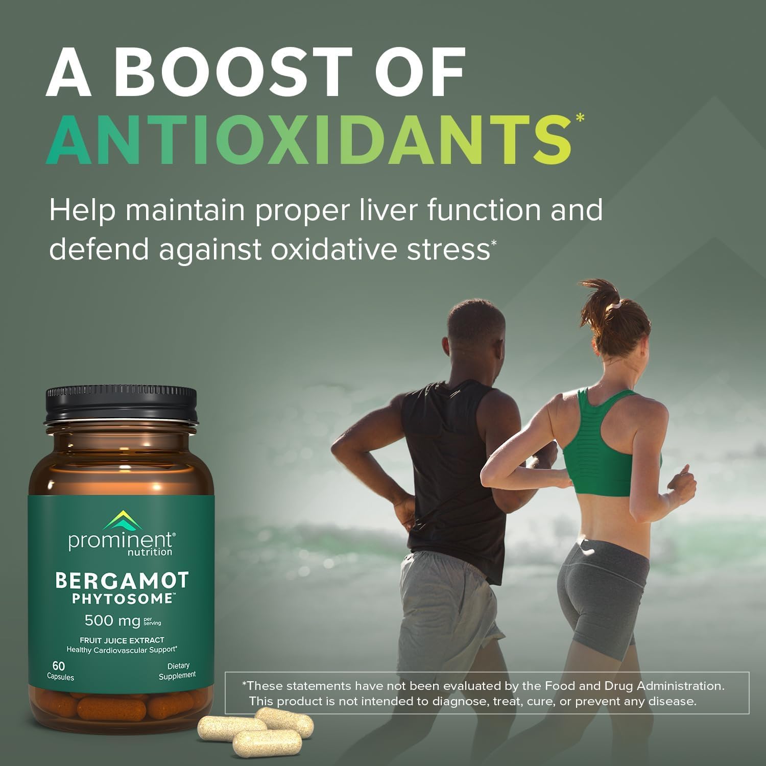Prominent Nutrition Bergamot Phytosome hand-dispense demonstrates convenient daily use.