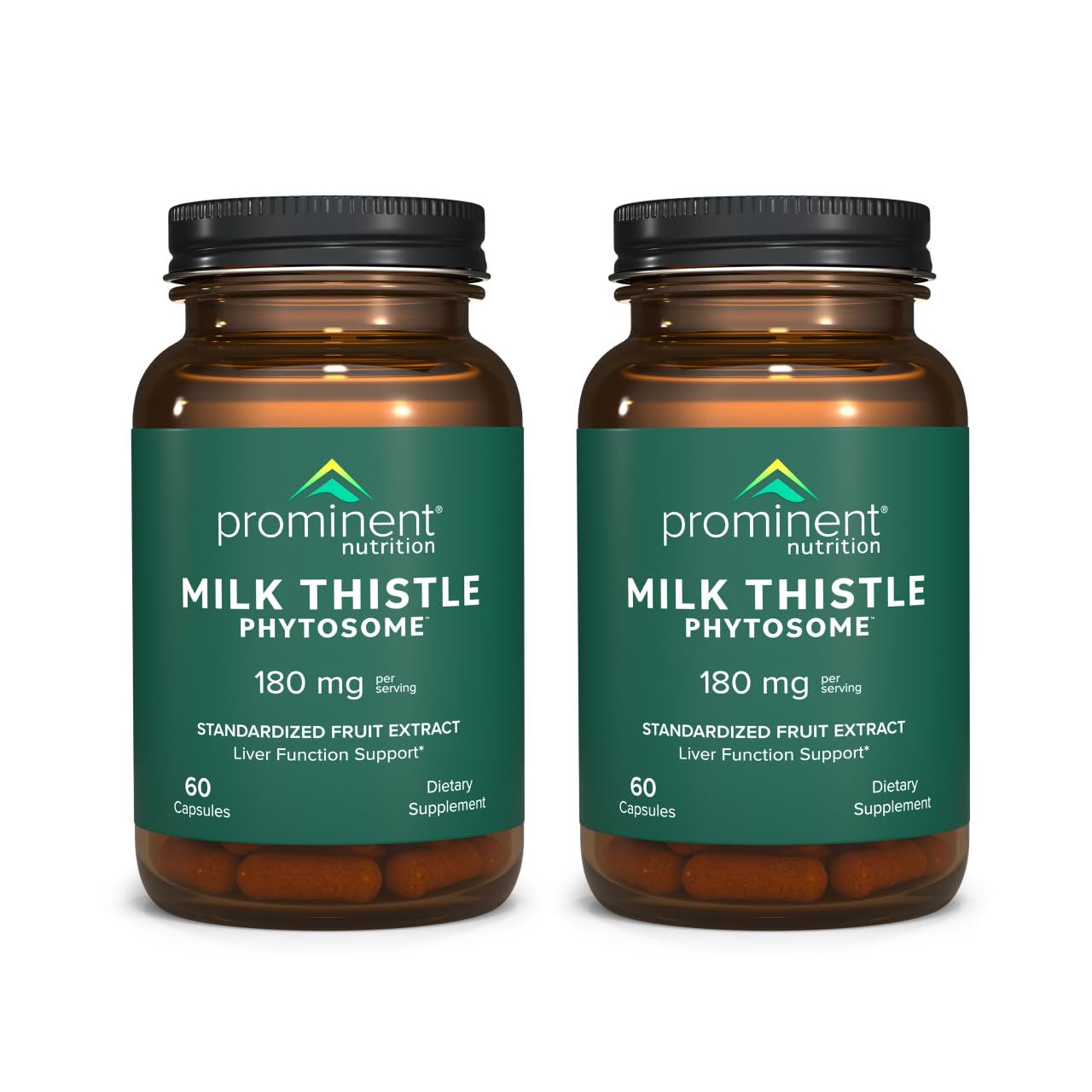 Prominent Nutrition Milk Thistle Phytosome bottle for daily liver support