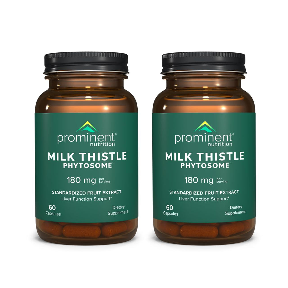 Prominent Nutrition Milk Thistle Phytosome bottle for daily liver support