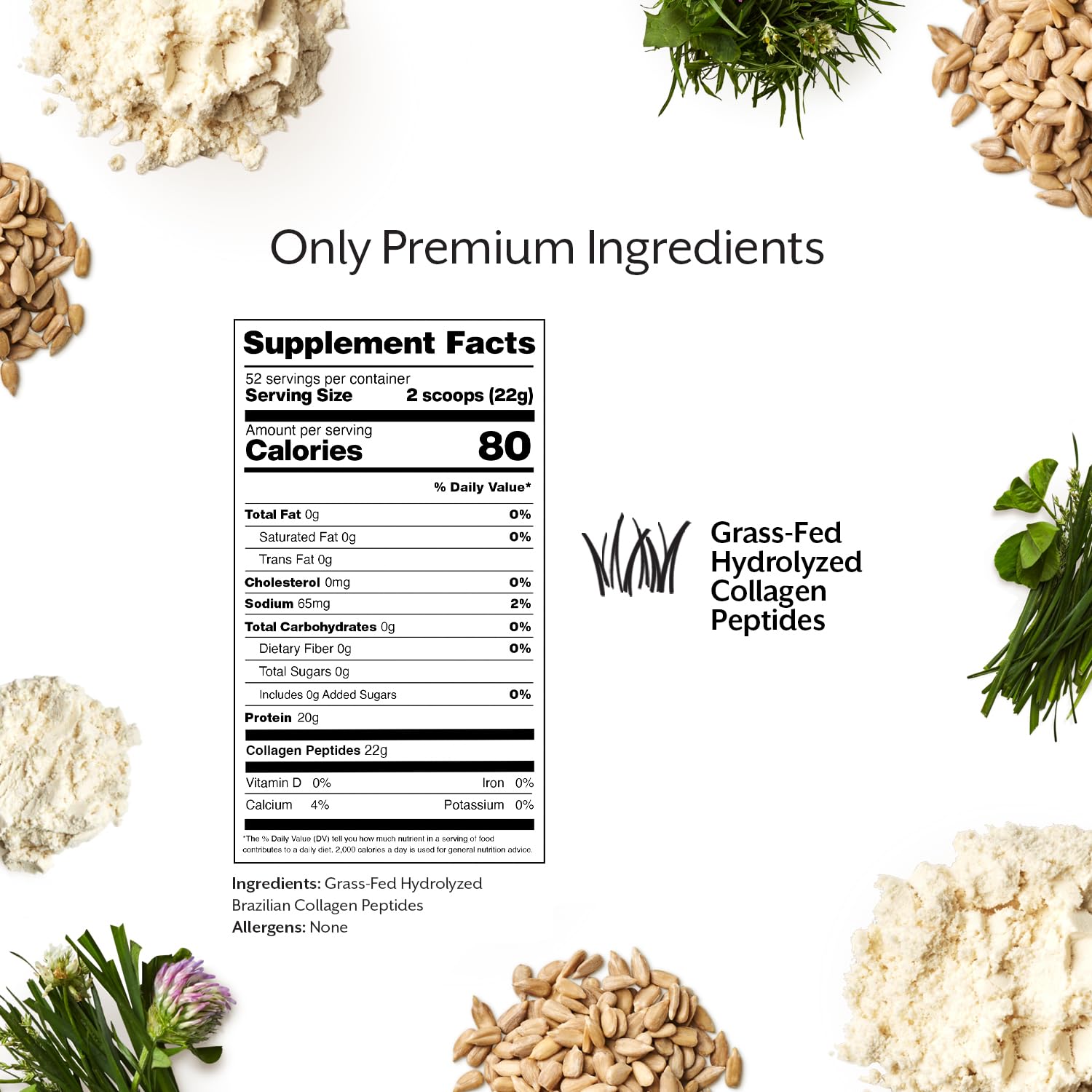 Promix Collagen Peptides poured into a shake for easy mixing.