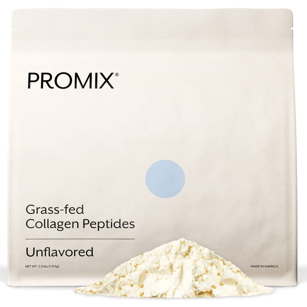Promix Collagen Peptides unflavored bottle for versatile daily use.