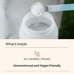 Promix L-Carnitine Powder dissolving in water for a smooth, flavorless mix