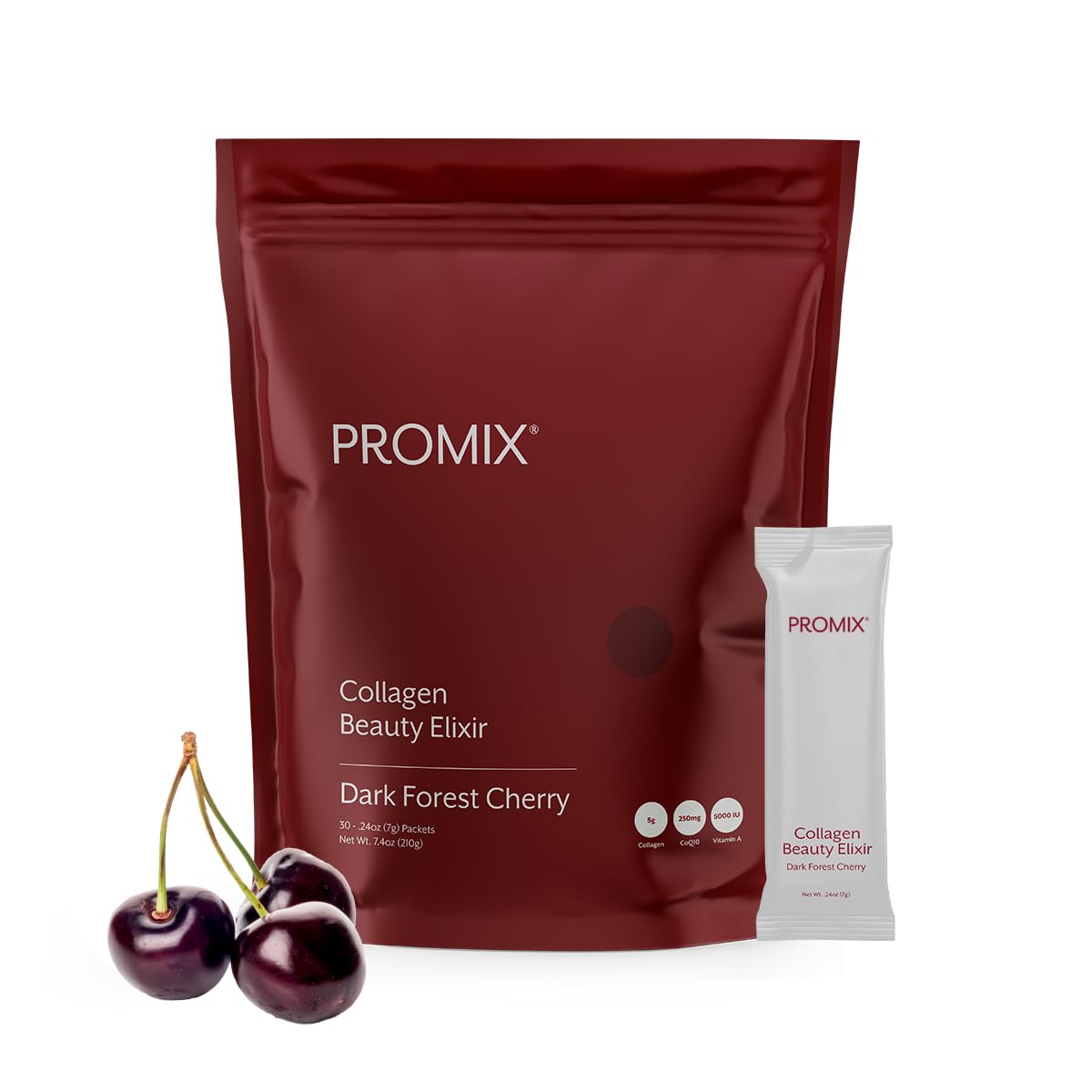 ProMix Nutrition Collagen Beauty Elixir packaging for easy daily use