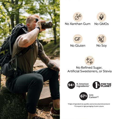 ProMix Nutrition Creatine Monohydrate Powder gluten-free label signals clean ingredients.