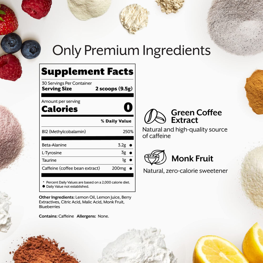 Promix Nutrition green coffee caffeine aesthetic signals natural energy boost.