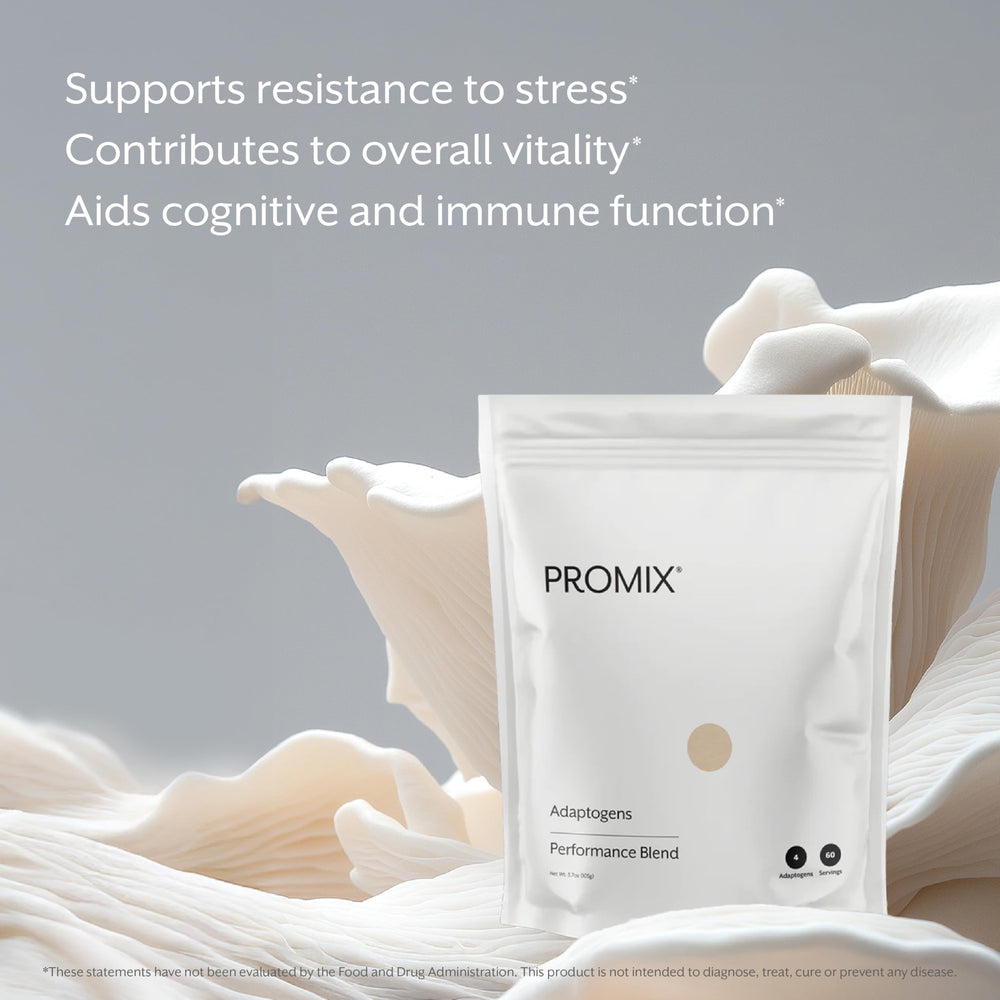 Promix Nutrition organic ashwagandha harmony for calmer mood support.