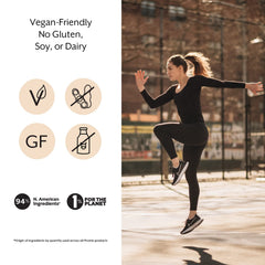 Promix BCAAs gluten-free vegan label shown for dietary flexibility
