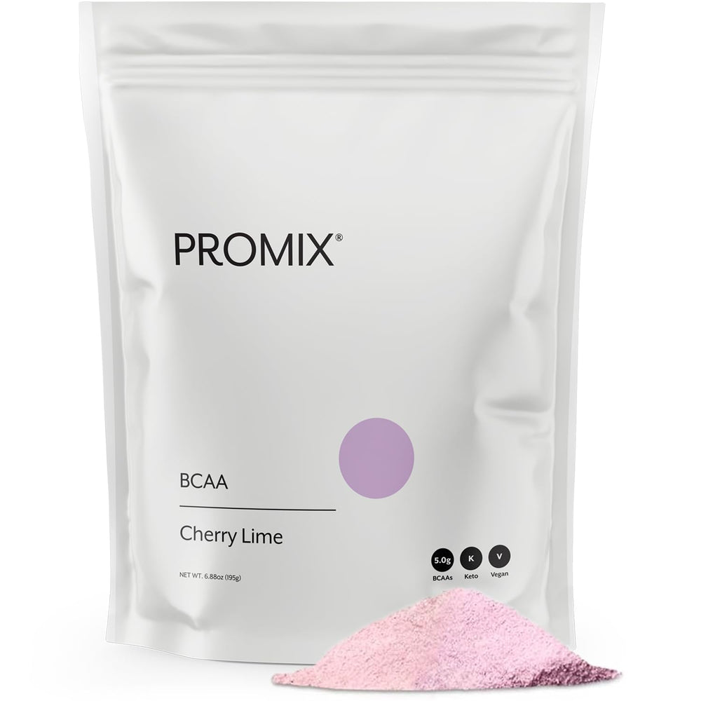 Promix BCAA cherry lime bottle for post-workout energy and recovery