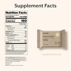 Promix Nutrition Protein Puff Bars marshmallow texture offers a crispy bite before workouts.