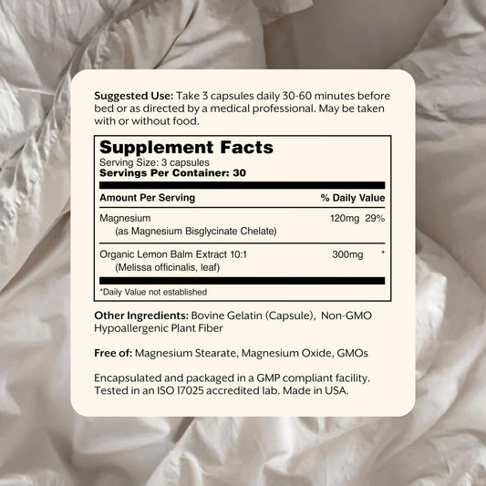 Promix Nutrition Relax bottle pour for convenient nightly supplementation.