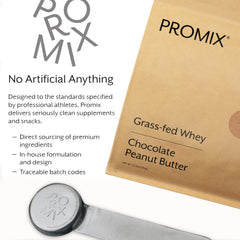 Promix shake-ready mix image conveying versatile blending options.