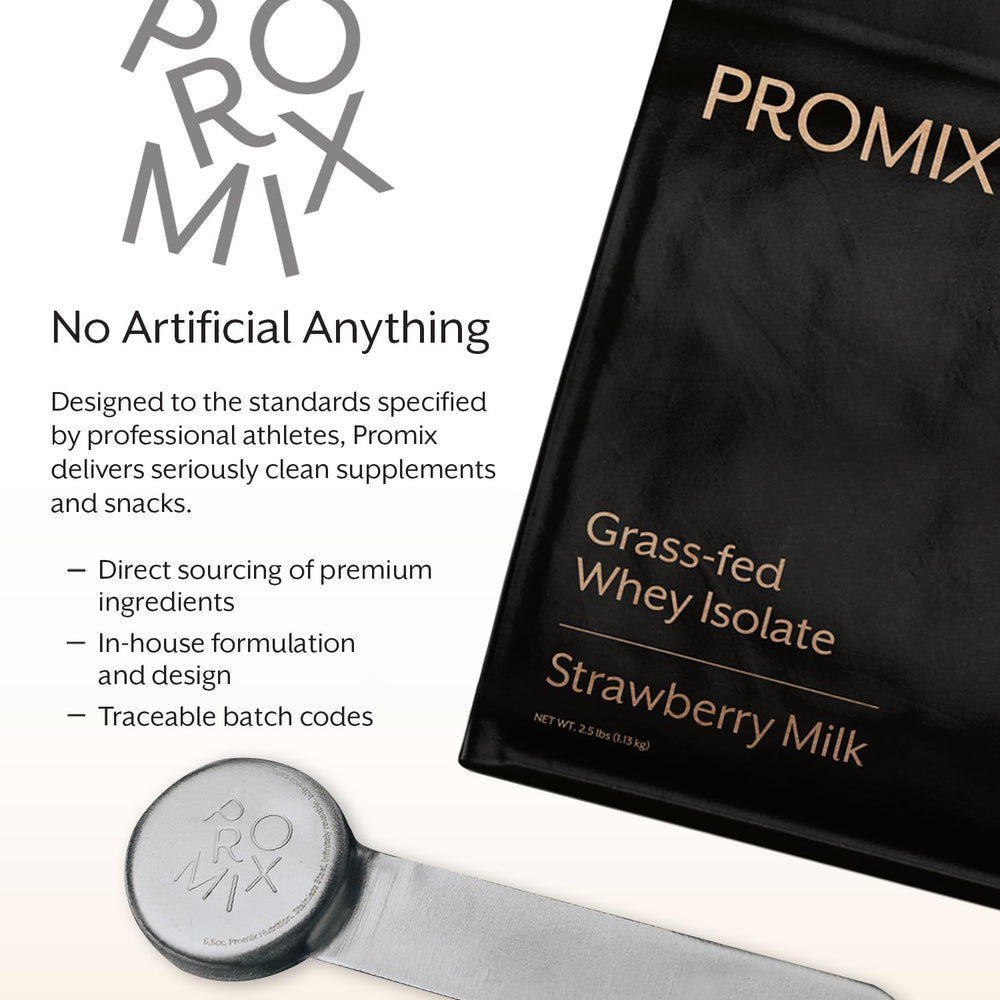 ProMix Nutrition gluten-free and keto-friendly badge on packaging