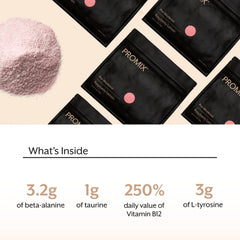 Prepared ProMix Nutrition Raspberry Lemon drink ready to boost endurance.
