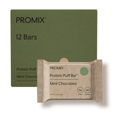 Promix Protein Puff Bars Mint Chocolate Pack for on-the-go protein